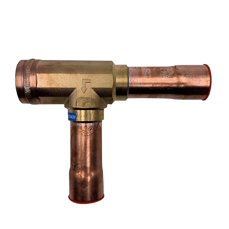 One Way No Return  For Refrigeration Copper Check Valve  Air Check Valve