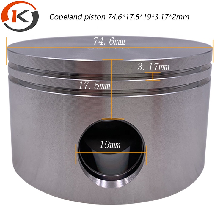 copeland refrigeration compressor factory  for copeland compressor types 8RJ 8RR 8SJ60 8CC RT D8SJ1-6000 D8 piston 74.6