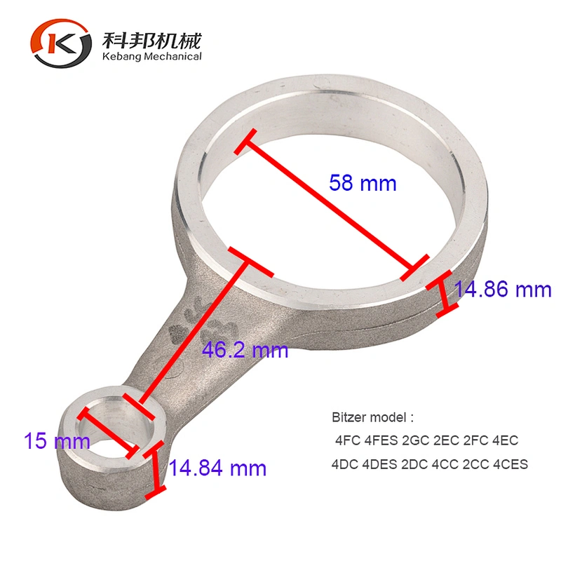 refrigeration compressor manufacturer for compressor parts piston connecting rod assembly