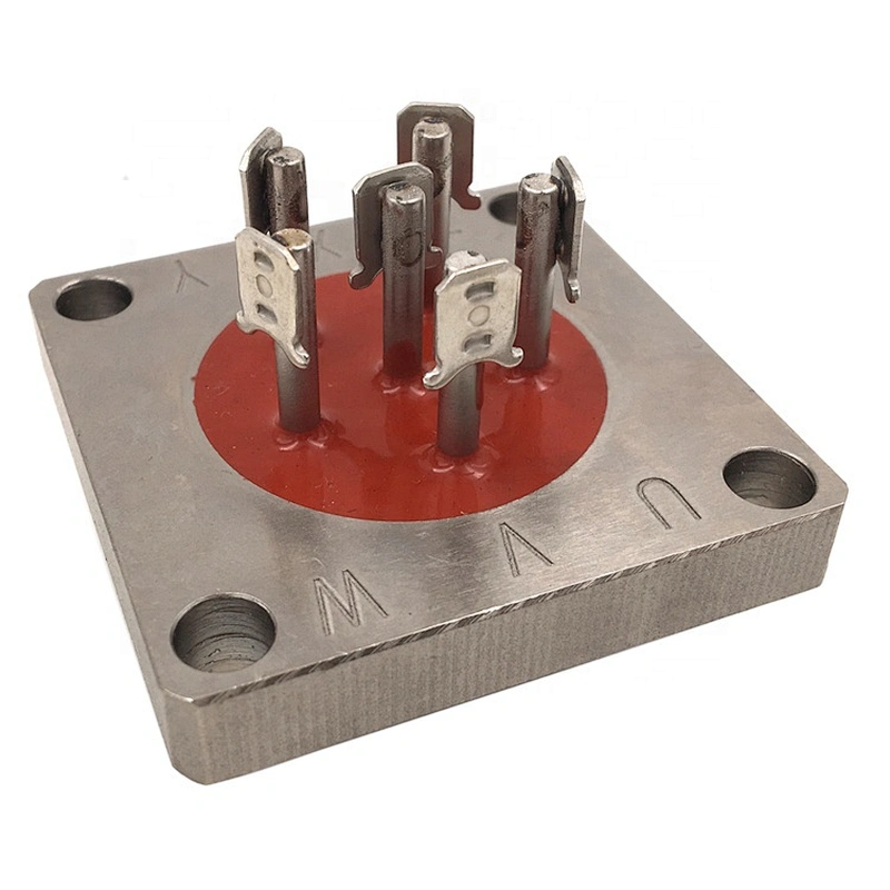 high-current refrigerator 4CC-DC6 compressor parts block terminal 6 pin