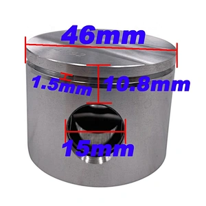 refrigerator spare parts compressor piston & connecting rod refrigerator high quality semi hermetic parts alumimium piston 46mm