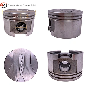 aluminum piston for hermetic refrigerator compressor  spare parts  Frascol piston 74 mm