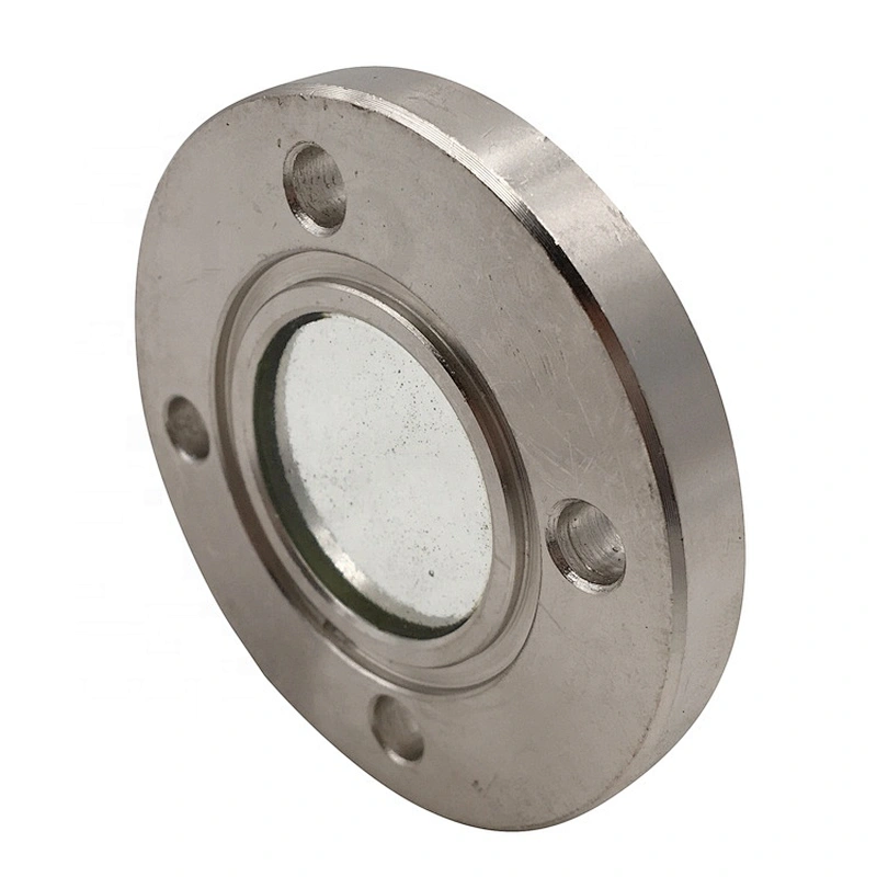 refrigeration spare parts Stainless steel sanitary flanged tank sight glass FGHJ