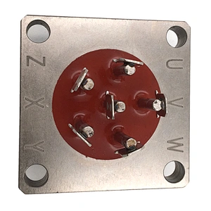 high-current refrigerator 4CC-DC6 compressor parts block terminal 6 pin
