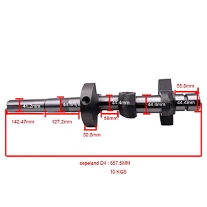 parts for copeland Crankshaft D4 557.5mm