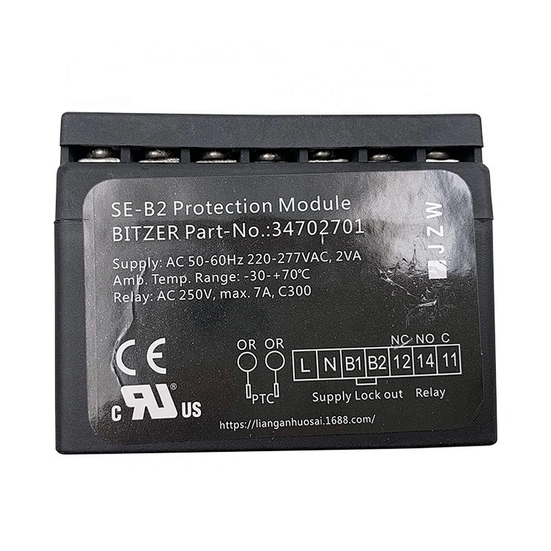 refrigeration compressor spare parts for bltzer semi hermetic piston compressor pump protection relay