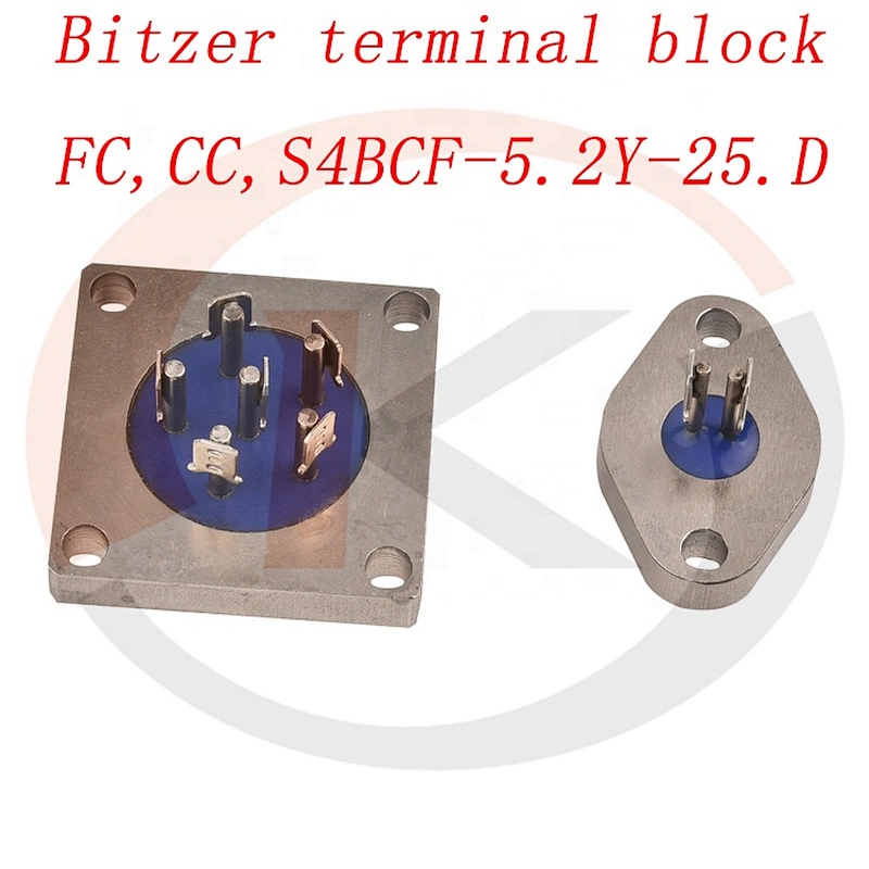 high quality for refrigeration bltzer semi hermetic compressor spare parts bltzer terminal plate FC,CC,S4BCF-5.2Y-25.D