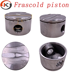 semi hermetic reciprocating refrigeration compressor parts  frascold compressor spare parts piston 50 mm