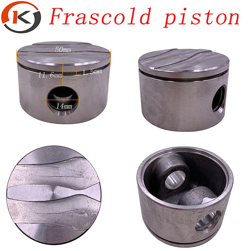 semi hermetic reciprocating refrigeration compressor parts  frascold compressor spare parts piston 50 mm