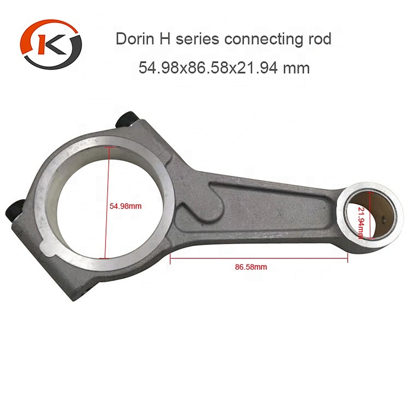 refrigeration parts manufacturer for Dorin H series aluminum connecting rod 54.98x86.58x21.94 mm