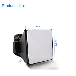 12colors Flash Diffuser Mini Soft box Kit Foldable Soft Box lightbox photo studio + 12pcs Gel Filter Color Balance For Canon