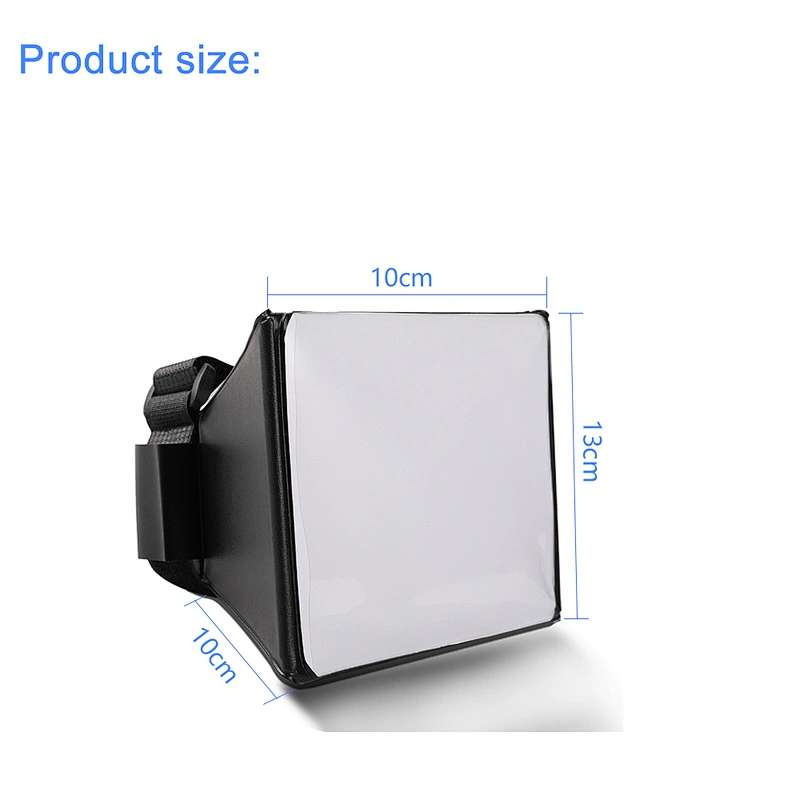12colors Flash Diffuser Mini Soft box Kit Foldable Soft Box lightbox photo studio + 12pcs Gel Filter Color Balance For Canon