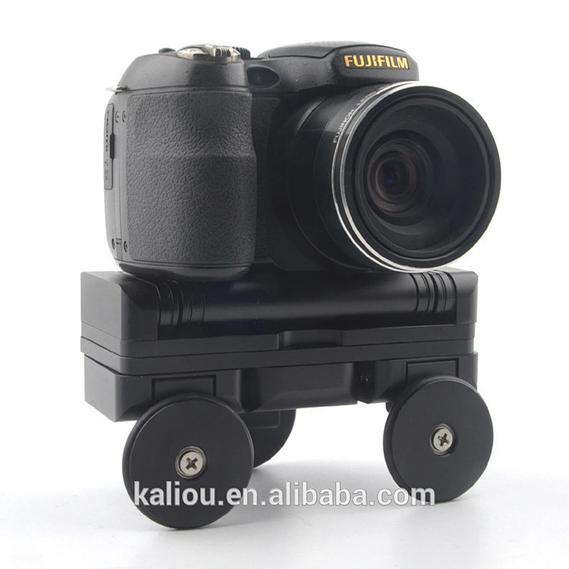 SLR Photography Mini Diversified Folding Tricycle Desktop Rail Drift Slide Car