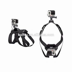 Kaliou Go pro Accessories Dog Fetch Harness Chest Strap For Go pro 7 6 5 4 3 2 1 Sjcams Sj4000 Yi 4K Action Camera Accessory