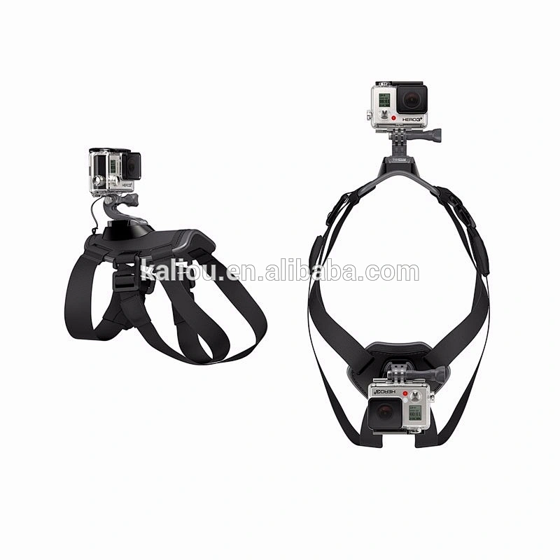 Kaliou Go pro Accessories Dog Fetch Harness Chest Strap For Go pro 7 6 5 4 3 2 1 Sjcams Sj4000 Yi 4K Action Camera Accessory