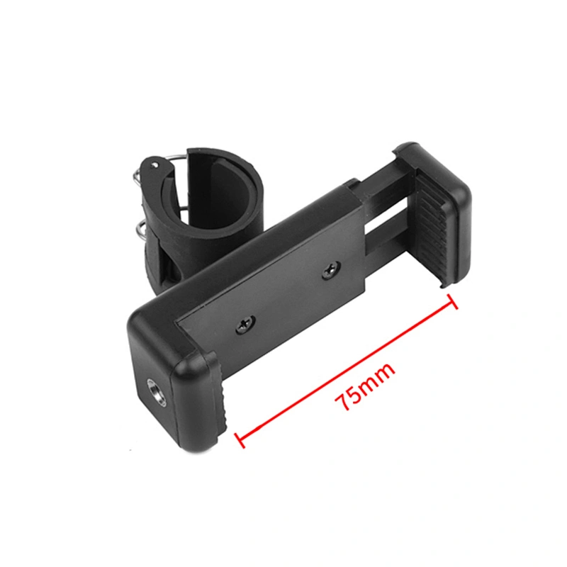 Kaliou Universal Mobile Phone Lock Buckle Clip Mount for iPhone X 8 7/Samsung/Huaweii Mobile Phone Selfie Stick 3-way Monopod