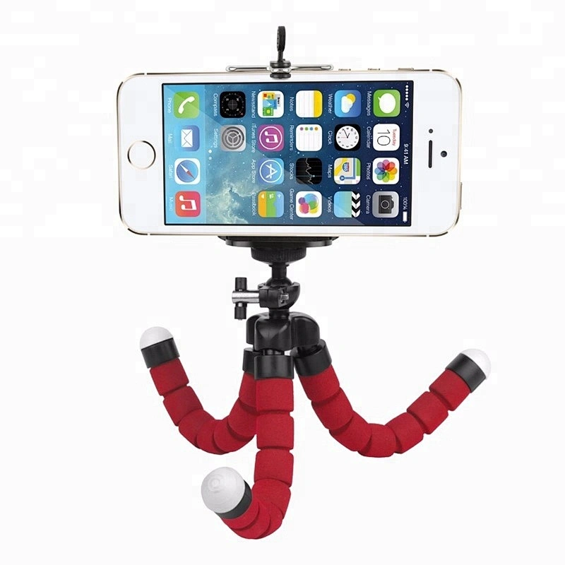 Good price for Sponge Flexible Octopus Tripod with Phone Holder Tripod for iPhone Samsung Smart Mobile