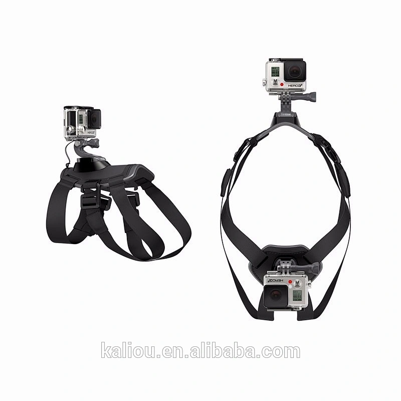 Factory direct sale Dog Fetch Harness Chest Strap Shoulder Belt Mount For Go pro Hero5 4 3 2 1 SJ4000 WIFI Action Sport Cameras