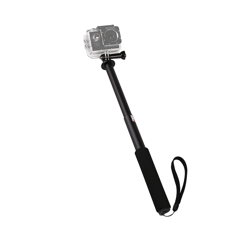 Kaliou Wholesale Foldable Go Pro Selfie Stick Monopod for GoproS 7 6 5 4 3 2 1 SjcamSJ4000 SJ5000 Action Camera DSLR Smart Phone