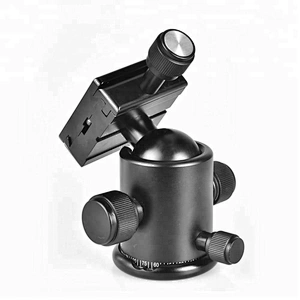 Max Load 10kg SLR Camera KS-0/1 Ball Type Pan/Tilt Professional Tripod Monopod Quick Release Damper SLR Ball Head Mount
