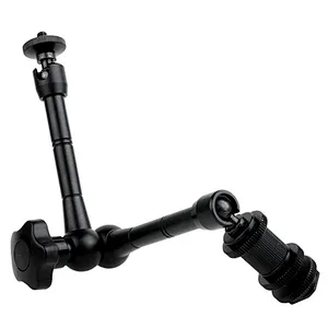 China supplier 7/11 Inch Articulating Magic Friction Arm clamp for Hot Shoe Mounts to Work with LED Panel for DSLR Monitor