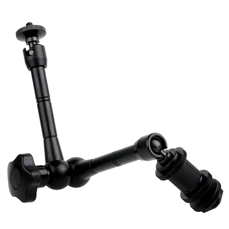 China supplier 7/11 Inch Articulating Magic Friction Arm clamp for Hot Shoe Mounts to Work with LED Panel for DSLR Monitor