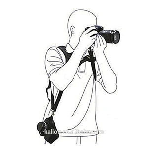 Quick Release Double Shoulder Harness Soft Pad Decompression Foam Camera Shoulder Strap Belt