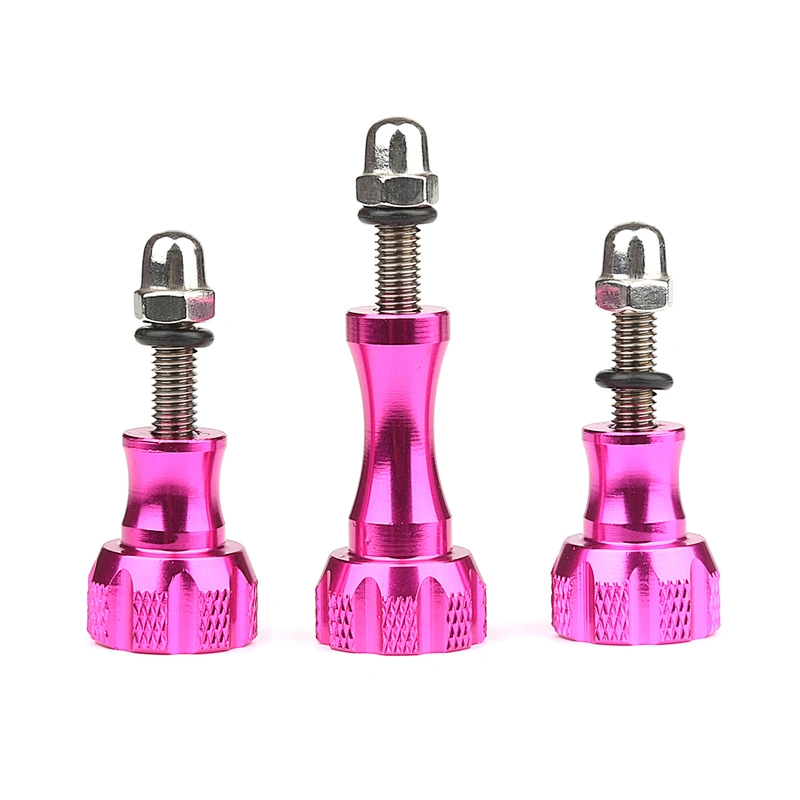 Kaliou Aluminum Alloy Nut Thumb Screw Mount kid for GoProHero 6 5 4 3+ 3 for XiaomiYi Lite 4K SJCAMs SJ7 H9  Accessory Kits