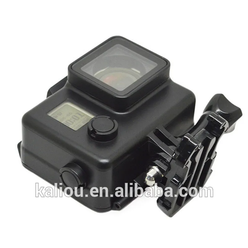 Hot sale Black Version 30M Waterproof Housing Case for ** ** 4/3+/3 with adapter mount
