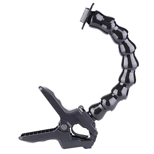 Kaliou 24cm Gooseneck Adjustment Jaws Flexible Clamp Mount for GoProHero 6 5 3 4 Session SJCAMs Xiaomsi Yi 4K 4K+ Camera Tripod