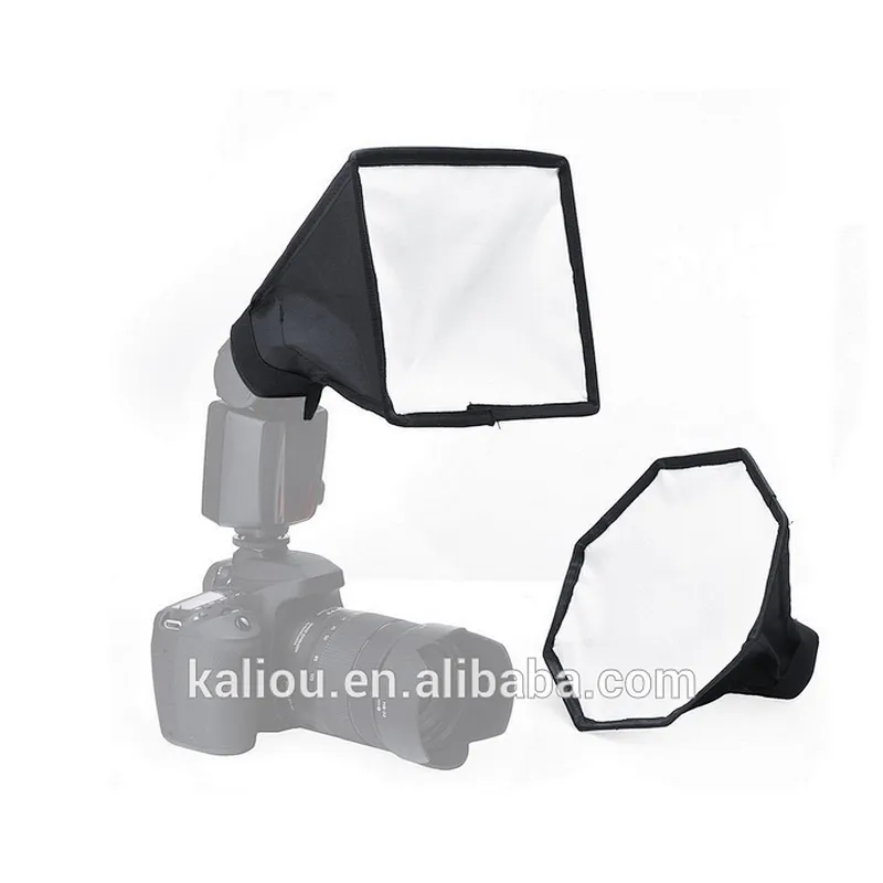Factory direct sale Camera external flash light foldable Flash Diffuser camera top flashlight Softboxes 20*30/15*17/20cm/30cm