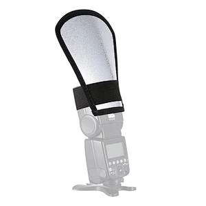 Kaliou Photo Studio Accessories Universal External Softbox Reflector White Silver Flash Diffuser for Camera DSLR
