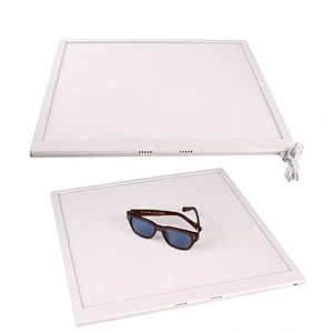 Kaliou 2019 New 40*40cm LED Photography Accessories Shadowless Light Studio Lamp Panel Pad for Photo Box E-commerce Photo Taking