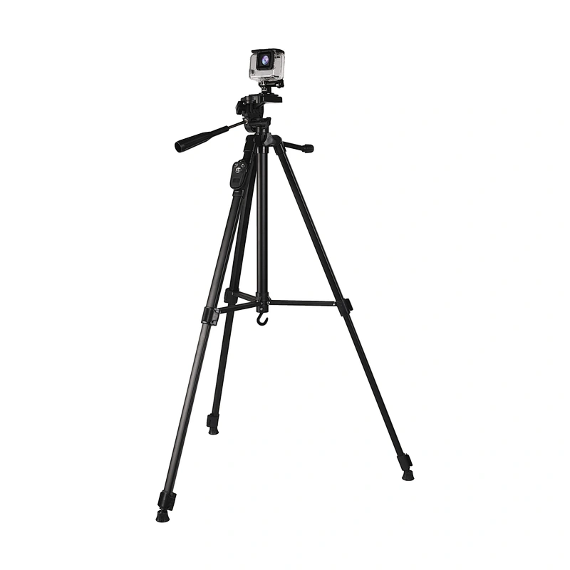 New lightweight aluminum alloy camera Professional tripod with remote phone holder live stand for phone and dslr camera