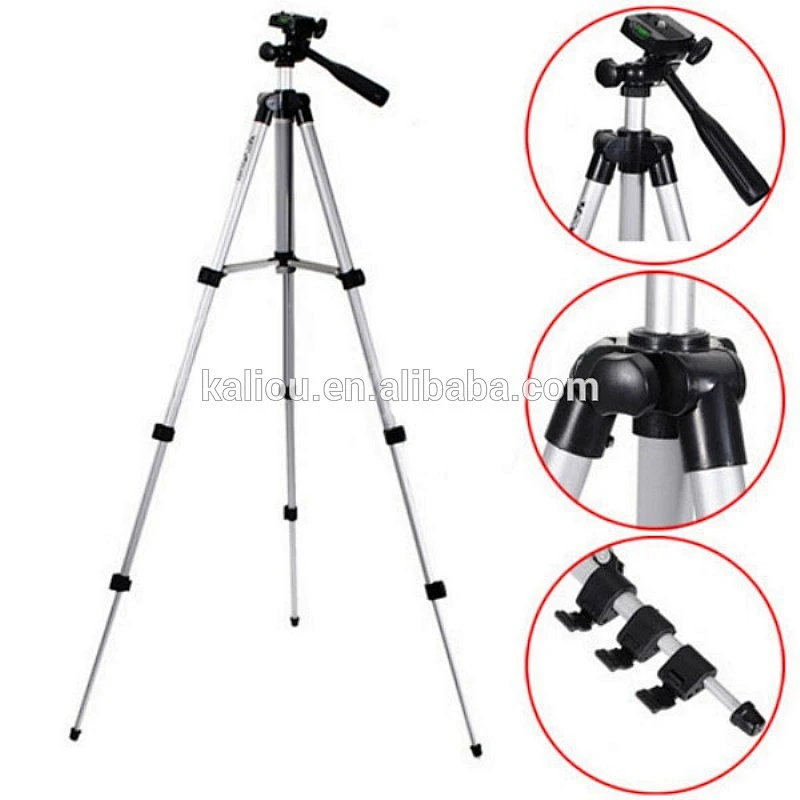 Manufacturer price lightweight camera mobile phone mini 3110 aluminum tripod stand