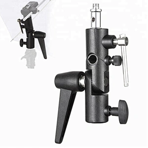 Good for selling Whole Metal H Type Flash Bracket Stand for Mount Umbrella Holder/Ball head/Trigger/Light Adapter