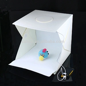 Photography Table Shooting Tent Portable Foldable LED mini Photo Studio for Mobile or Camera