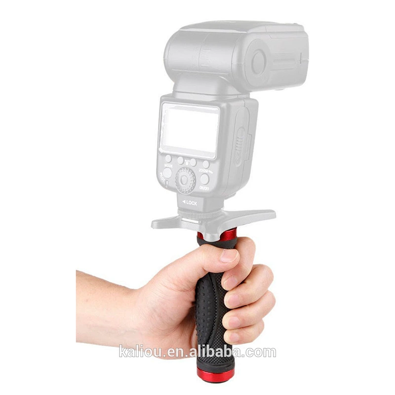Mini Rubber Handle Stabilizer for SLR Camera Flashlight and Tripod