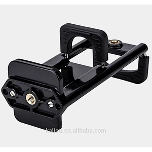 Manufacturer Selfie Camera Universal Tripod Holder Grip Mobile Phone Clip for Ipad Tablet