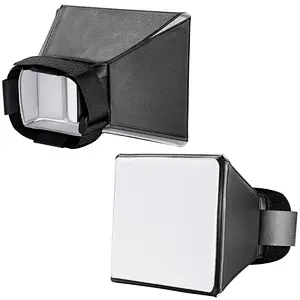 Kaliou Portable Photography Soft Box Softbox Kit Flash Diffuser for camera DSLR Speedlite Flash