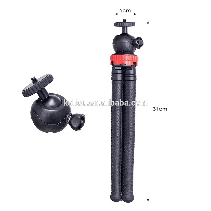 Kaliou Mini Tripod Phone Octopus Tripod For Smartphone DSLR Cameras