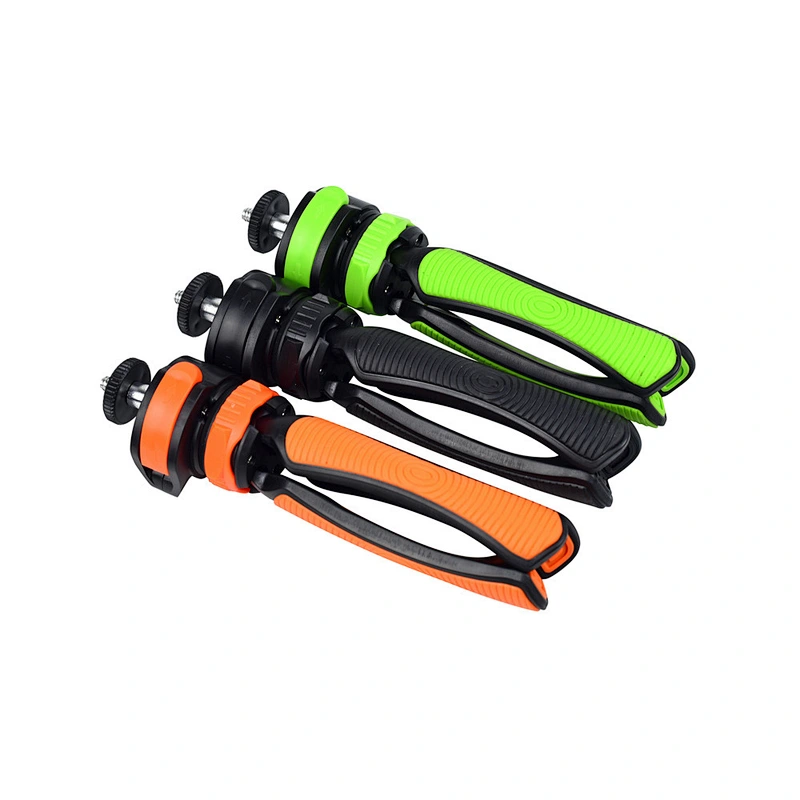 Mini flexible portable sponge Colorful table Tripod Stand for GoPros SLR DSLR DV Camera Small Camera phone Holder Stand Green
