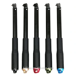 Wholesale Adjustable Aluminum 36 inch Telescoping Monopod Handheld Extension Selfie Stick for Go pro