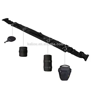Multifunctional Photographic Camera Bag Hanging Fixed Waist Strap Belt for Climbing