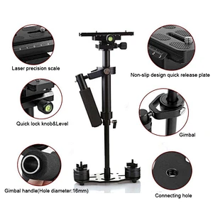 Kaliou Good selling S60 portable handheld steady camera dslr stabilizer handheld gimbal