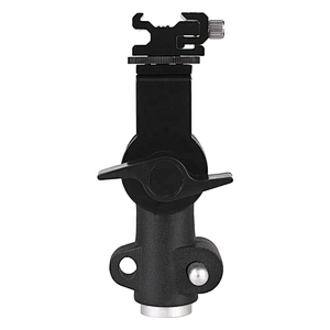 Kaliou Hot Shoe Swivel Mount Photo Umbrella Holder Bracket B Flash Adapter Light Stand