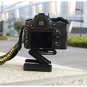 Camera Mounting Plate Folding Z-type Base Plate for DSLR Cameras, Tilt Head Tripod Mount Plate for Tripods Monopods Camera Slide