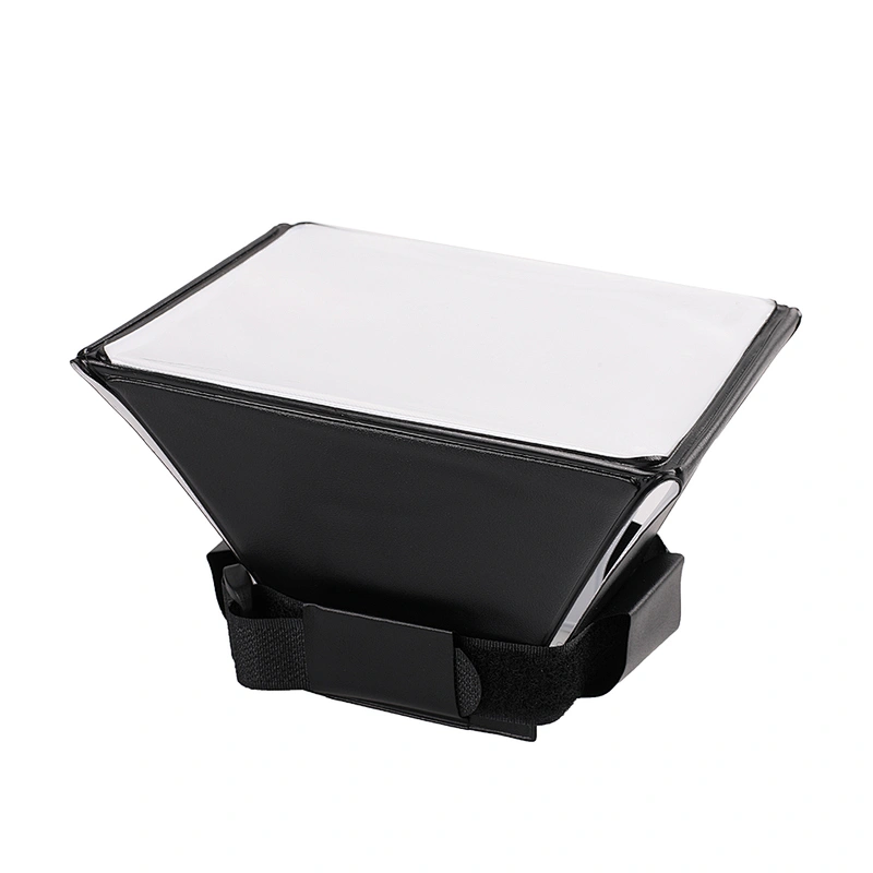 Kaliou Flash Softbox Diffuser Mini Softbox Kit Foldable Soft Box Flash + 12pcs Gel Filter Color Balance For Canon EOS Nikon