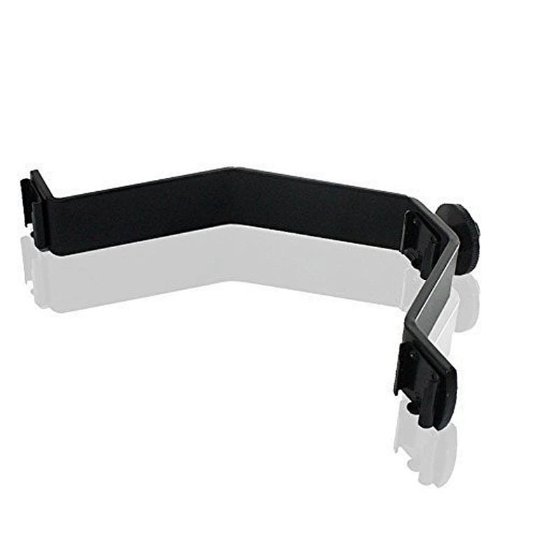 Kaliou Factory Price V Shape Aluminium Flash Bracket With Hot Shoe Mount for Speedlite Umbrella Holder Photo Studio Accessories
