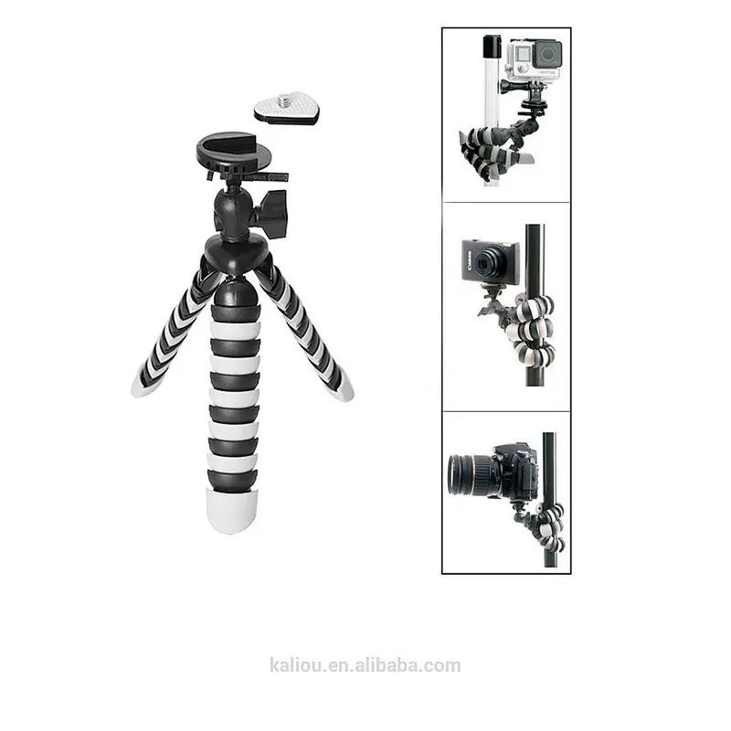 Hot sale Mini S/L Size Octopus Flexible Tripod for Mobile Phone and Camera